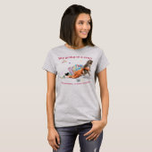 女性用Tシャツ パンチザモンキー Tシャツ (正面フル)