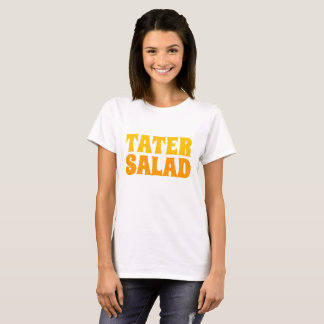 女性用Tシャツ ポテトサラダ レトロ おもしろTシャツ Tシャツ