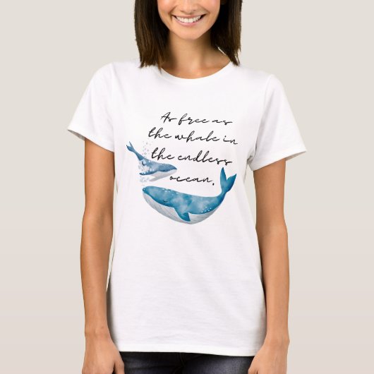 女性用Tシャツ 引用 Tシャツ (正面)