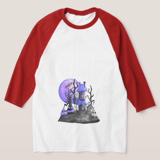 女性用Tシャツ、男性用シャツ、お母さんの幽霊Tシャツ、 Tシャツ (レイダウン)