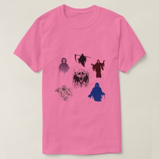 女性用Tシャツ, 男性用シャツ, 母の幽霊Tシャツ, Tシャツ (デザイン正面)