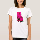女性用Tシャツ 象 Tシャツ (正面)