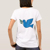 女性用Tシャツ Tシャツ (裏面)