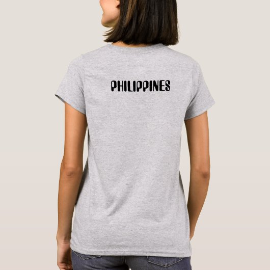 女性用Tシャツ Tシャツ (裏面)