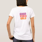 女性用Tシャツ Tシャツ (裏面)