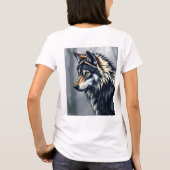 女性用Tシャツ Tシャツ (裏面)
