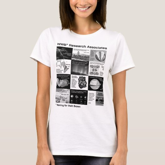 女性用WWB Research Associates Tシャツ (正面)