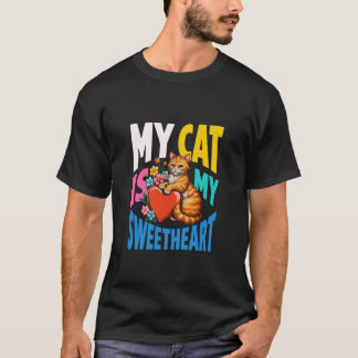 女性男性のための猫好きペットオーナー動物愛好家 Tシャツ
