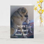 女性男性の誕生日 カード (黄色い花)