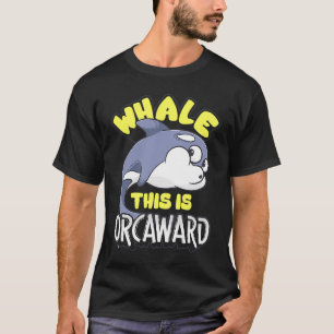 女性男性アパレル動物orca whale tシャツ