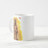 女性男性エミリーラタフコフスキーでフェレーロ・ローチャーウンデ コーヒーマグカップ (正面左)