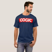 女性男性神のためのCOGIC Tシャツ教会Tシャツ Tシャツ (正面フル)