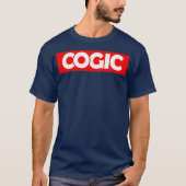 女性男性神のためのCOGIC Tシャツ教会Tシャツ Tシャツ (正面)