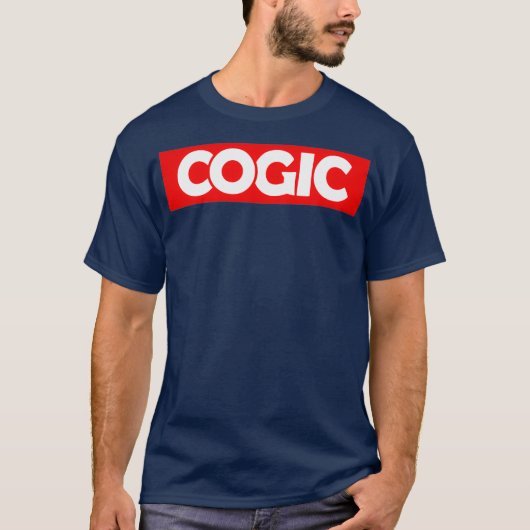女性男性神のためのCOGIC Tシャツ教会Tシャツ Tシャツ (正面)