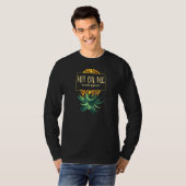 女性男性逆パイナップル微妙なスインガー Tシャツ (正面フル)