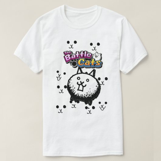 女性男猫戦レトロヴィンテージ Tシャツ (デザイン正面)