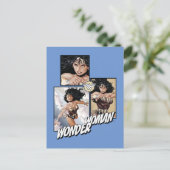 女性疑問に思新52漫画アートグラフィック ポストカード (スタンド正面)