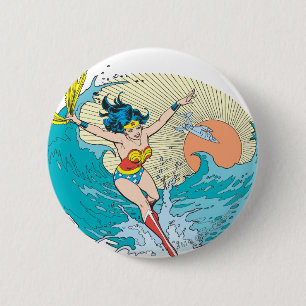 女性疑問に思海Sky 缶バッジ