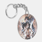 女性疑問に思漫画カバー#609バリアント キーホルダー (正面左)