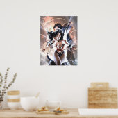 女性疑問に思漫画カバー#609バリアント ポスター (キッチン)