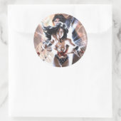 女性疑問に思漫画カバー#609バリアント ラウンドシール (バッグ)