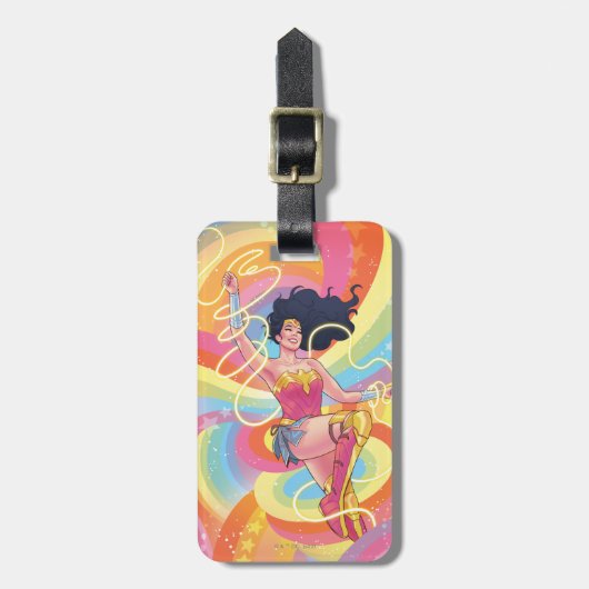 女性疑問に思#773 DCプライド漫画カバー ラゲッジタグ (正面縦)