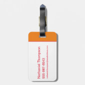 女性疑問に思#773 DCプライド漫画カバー ラゲッジタグ (裏面縦)