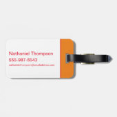 女性疑問に思#773 DCプライド漫画カバー ラゲッジタグ (裏面横)