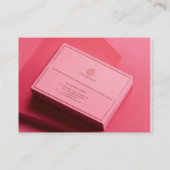 女性監督の名刺 コーリングカード (裏面)