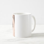 女性眼球マクロ コーヒーマグカップ (正面右)