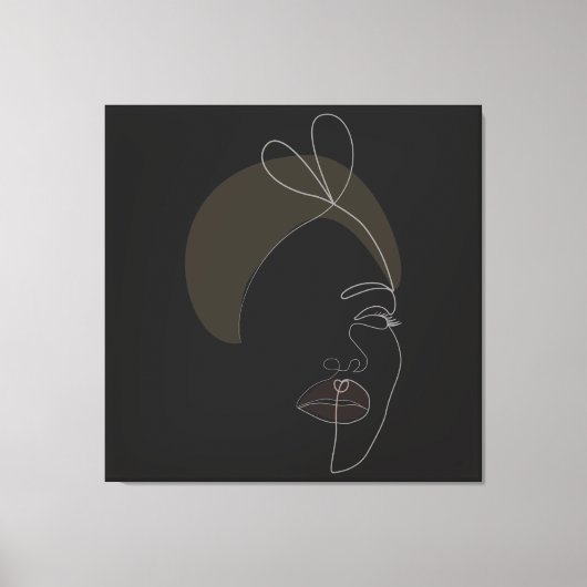 女性神キャンバス印刷 キャンバスプリント (正面)