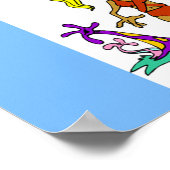 女性科学者 ポスター (角)