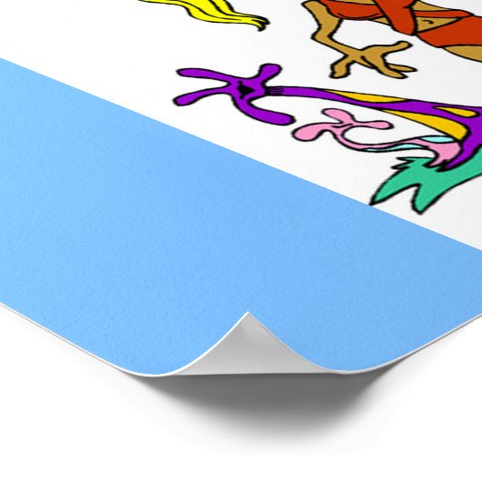 女性科学者 ポスター (角)