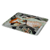 女性科学者(Women in Science & Tech) (STEM) カッティングボード (角)