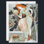 女性科学者(Women in Science & Tech) (STEM) カード<br><div class="desc">このデザインは、スイスのアーティスト、ユージェーヌ・グラスアセット(1845-1917)の作品を特集している。赤毛の女性の印象的なイメージが含まエレガントれ、彼女は知識の重要性を表す、と科学学の。若い女性は大きな羅針盤、数学の道具、片手に世界に対する力と影響力を表す球体を持っている。その女性は美しい緑のドレスと強い赤いブーツを着ている。彼女は自信があり賢く、彼女は科学と技術の女性のための完璧なフィギュアと役割モデルを作る。アートワークはクラシックアート新しいスタイル。</div>