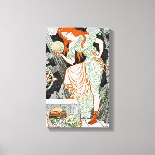 女性科学者(Women in Science & Tech) (STEM) キャンバスプリント (正面)