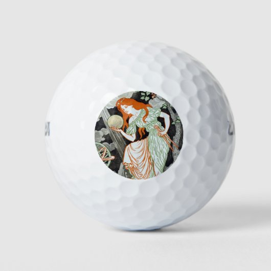 女性科学者(Women in Science & Tech) (STEM) ゴルフボール (正面)