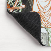 女性科学者(Women in Science & Tech) (STEM) マウスパッド (コーナー)