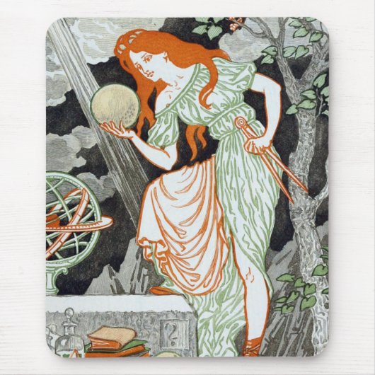 女性科学者(Women in Science & Tech) (STEM) マウスパッド (正面)