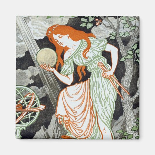 女性科学者(Women in Science & Tech) (STEM) マグネット (正面)