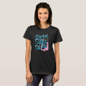 女性空中体操エアリアルシルクダンサー_2 Tシャツ (正面フル)