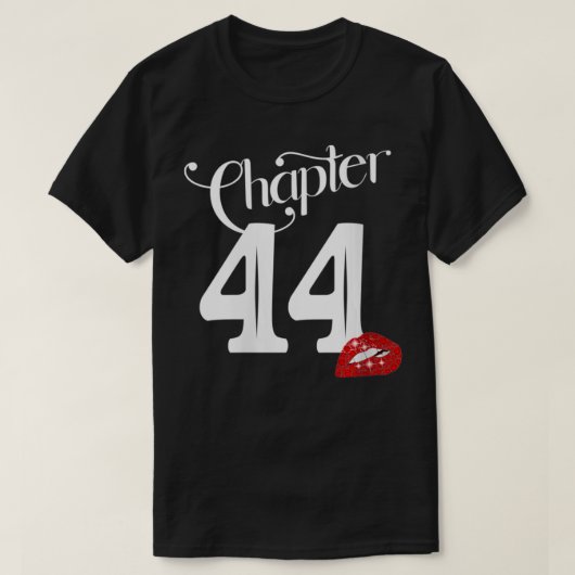 女性第44章44誕生日唇44章 Tシャツ (デザイン正面)