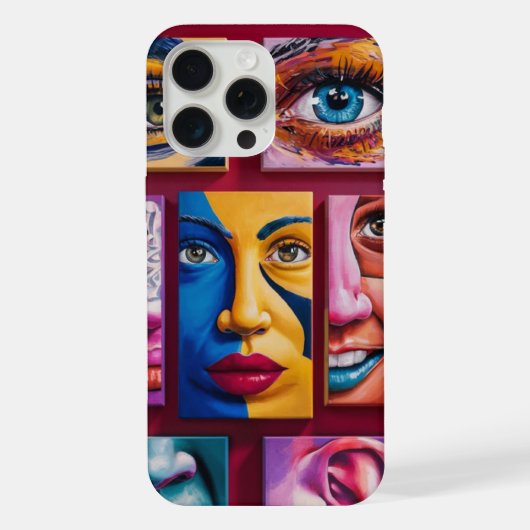 女性素晴らし向け3Dクリムゾンステッカーデザイン iPhoneケース (裏面)