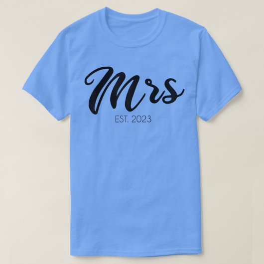 女性結婚の贈り物 Tシャツ (デザイン正面)