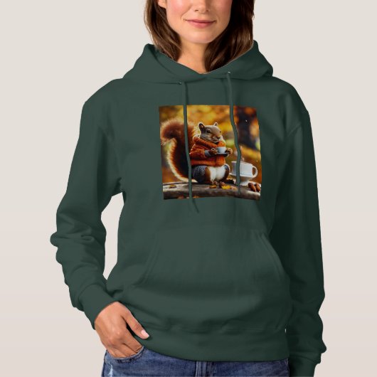 女性美しいルックTシャツ パーカ (正面)