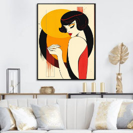 女性美しい ポスター