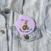 女性聖ウルホの日の丸いボタン 缶バッジ (インサイチュ)