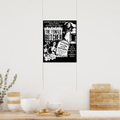 女性肉屋 ポスター (キッチン)