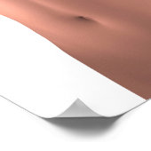 女性胴体の概念像 ポスター (角)