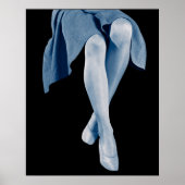 女性脚のペア ポスター (正面)